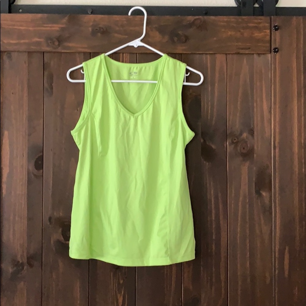 LimeGreen Athletic Tank Top